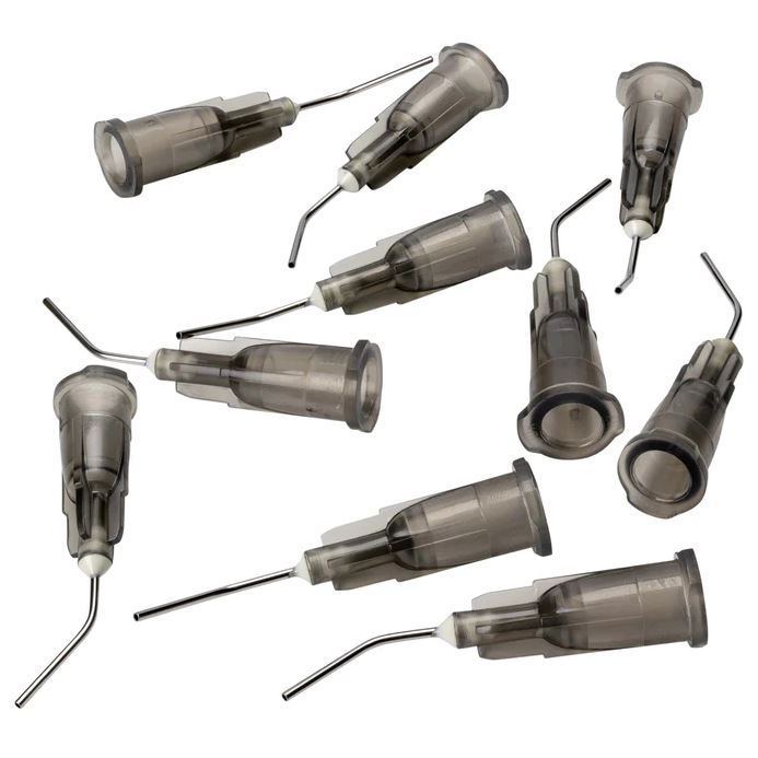 1UP10203 10203 HD Curved Steel Glue Tips, Medium (10)