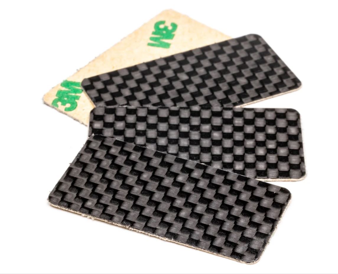 1UP10405 10405 UltraLite Carbon Fiber Winglets / Wing Side Plates (4)