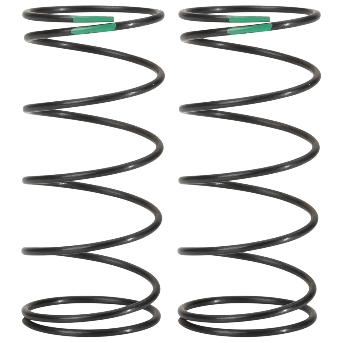 1UP10516 10516 X-Gear 13mm Buggy Front Springs, 2X Hard / Green (6.25T)