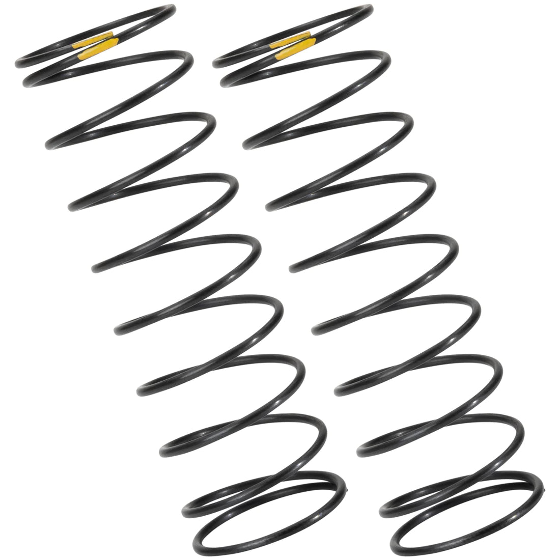 1UP10524 10524 X-Gear 13mm Buggy Rear Springs, Hard / Yellow (9.75T)