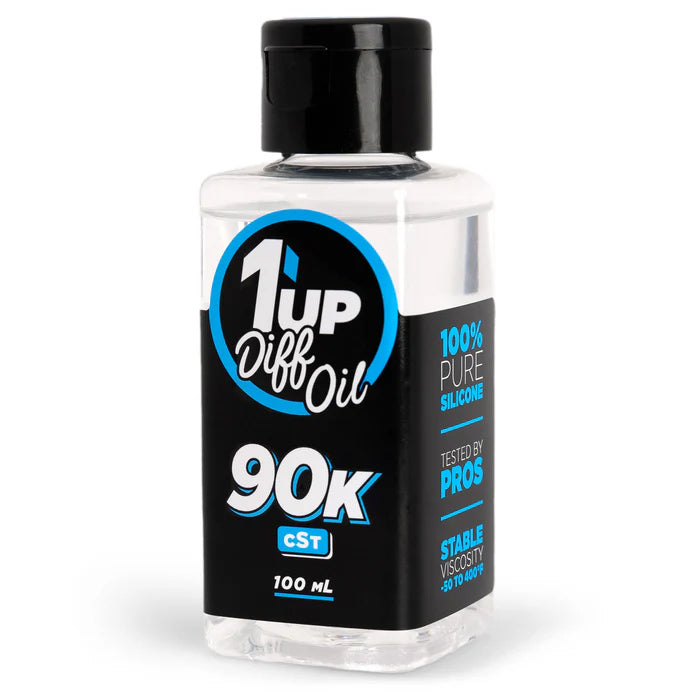 1UP110090 110090 Pure Silicone Diff Oil, 100ml, 90K CST