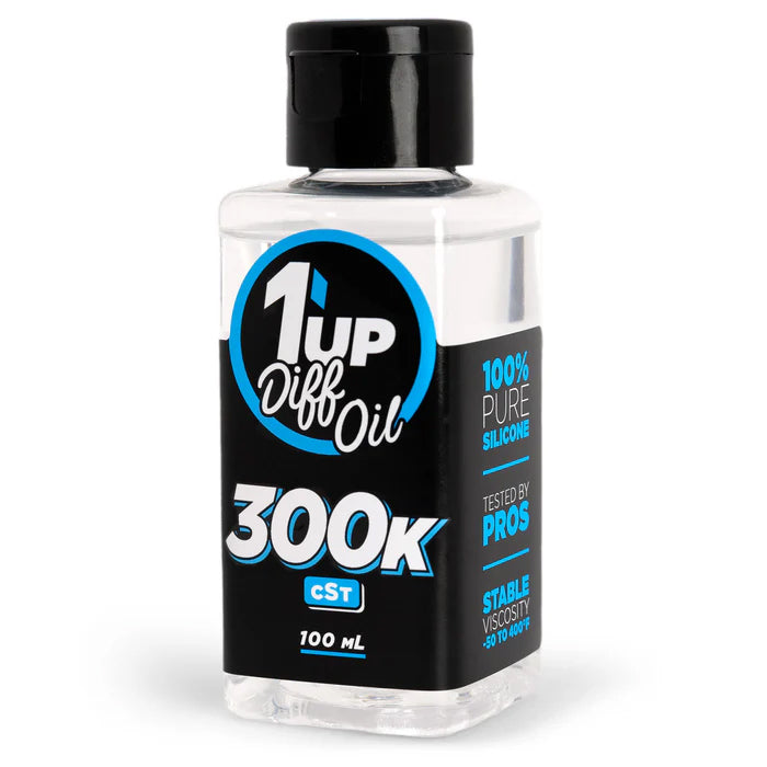 1UP110300 110300 Pure Silicone Diff Oil, 100ml, 300K CST
