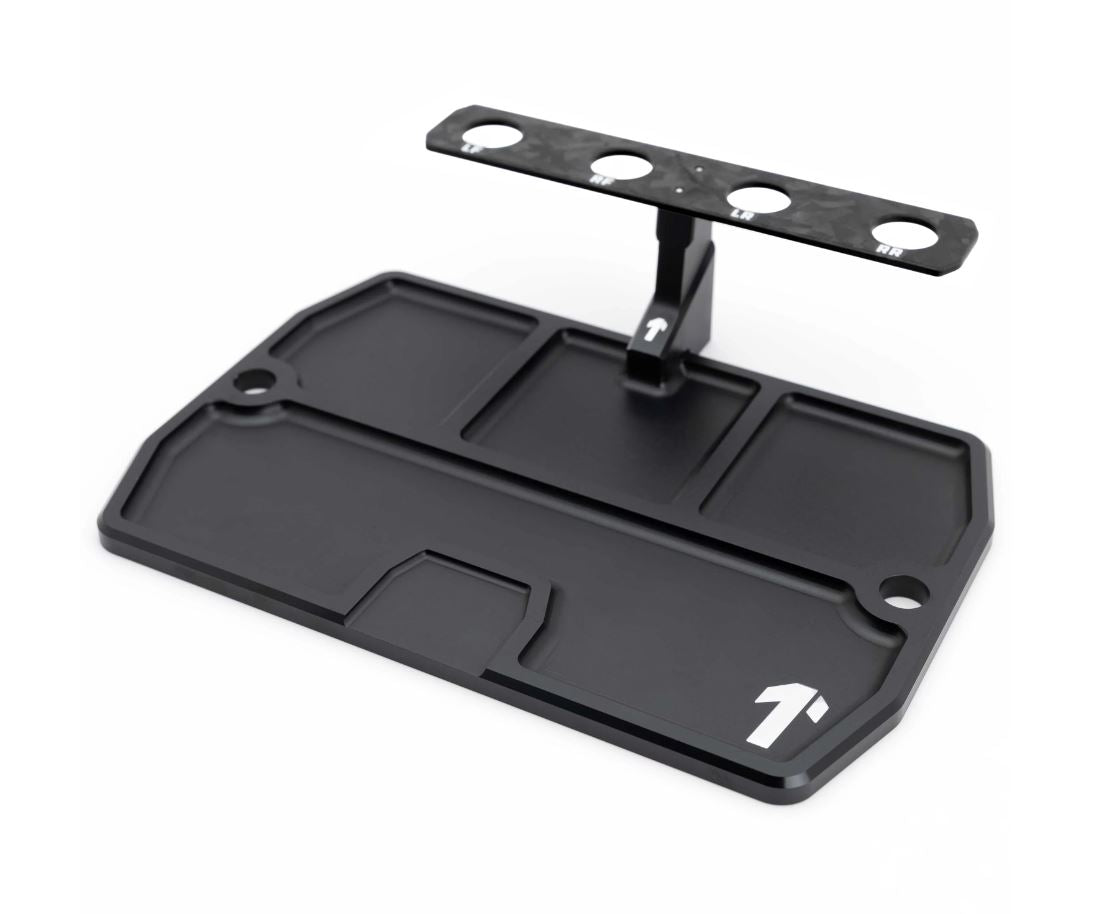 Aluminum Pro Pit Tray w/ Off-Road & On-Road Shock Stands