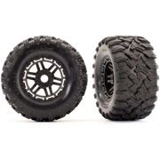 Maxx AT Tires, Maxx Wheels, 17mm Splined, Black
