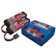 3S iD LiPo Battery & EZ-Peak Dual Charger Completer Pack, 5000mAh 25C (2)