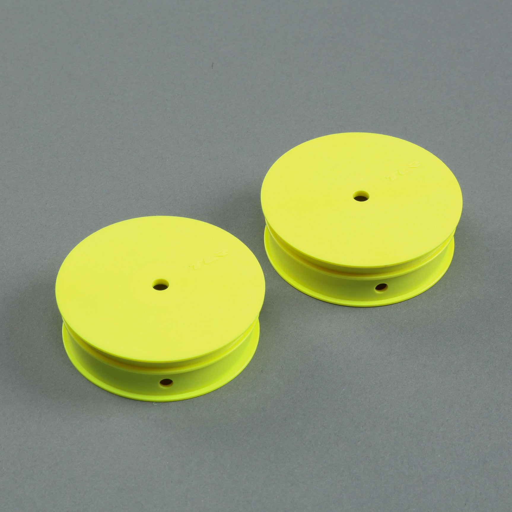 Narrow Fr 1/10 2WD Wheels w/ 12mm Hex, Yellow (2)