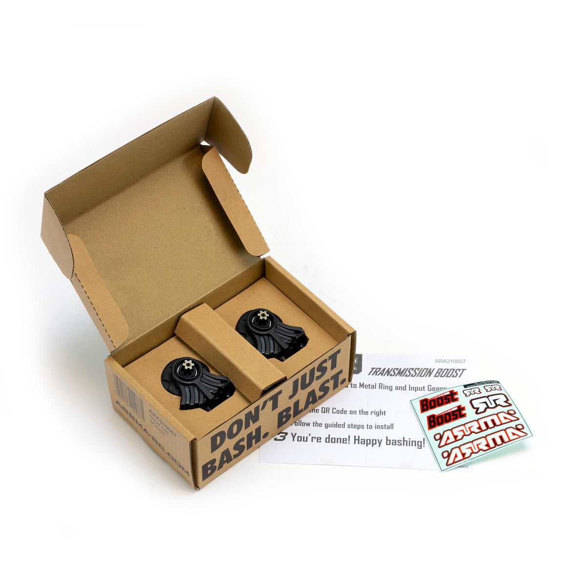 Front & Rear Metal Differential Upgrade Set, BOOST BOX