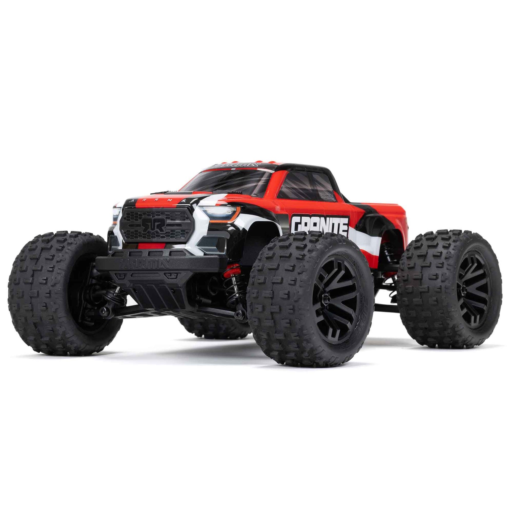 ARA2102T2 ARA2102T2 Granite GROM Mega 1/18 4X4 Monster Truck RTR, Red