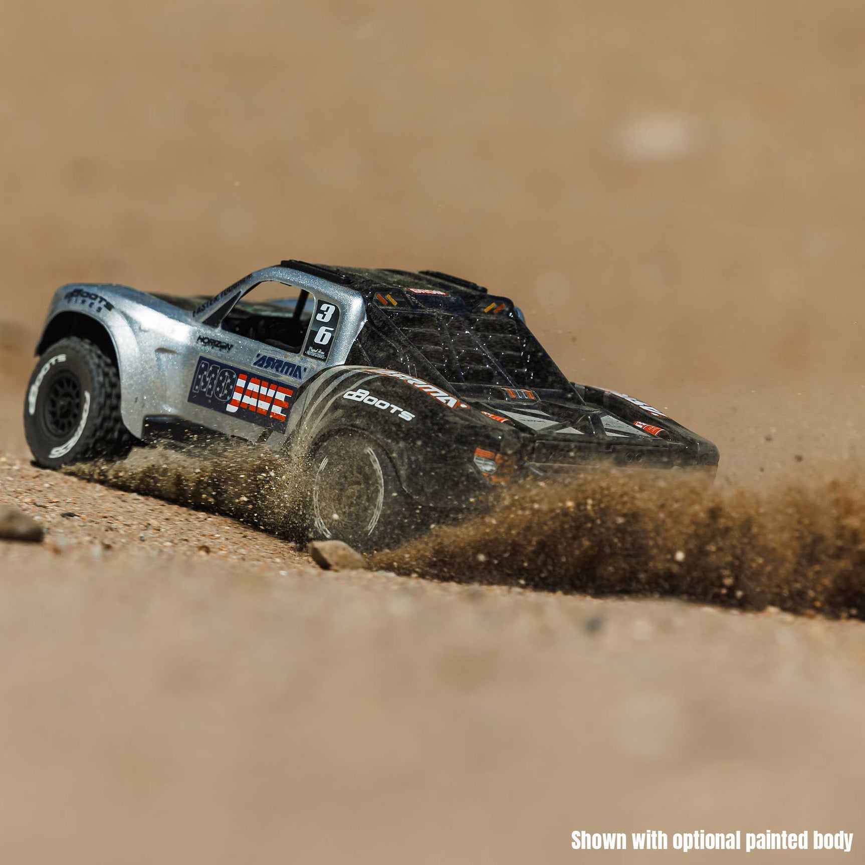 Mojave GROM 1/16 4X4 Desert Truck Kit w/ Battery & Charger