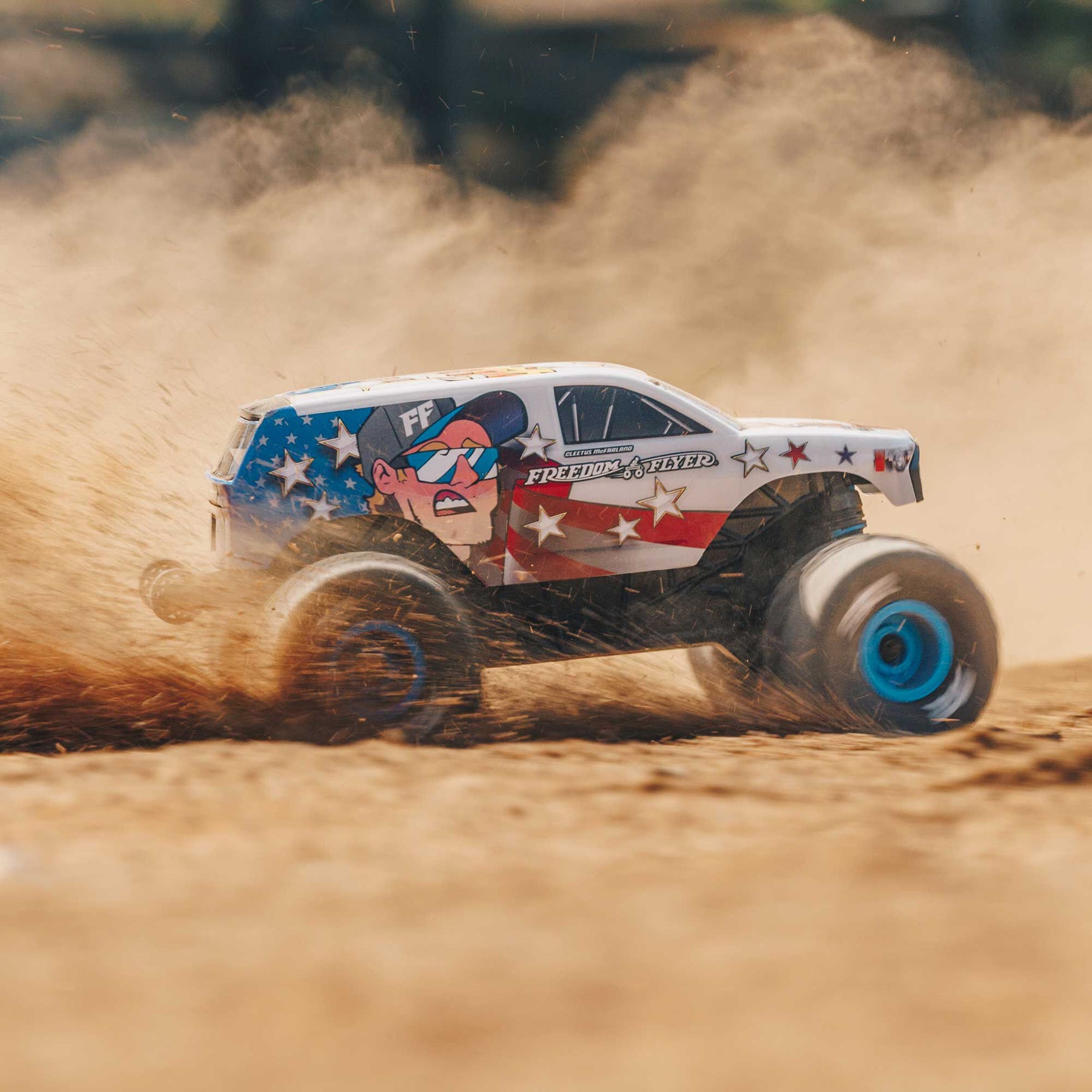 Freedom Flyer 4X4 1/16 Monster Truck RTR w/ Battery & Charger, White
