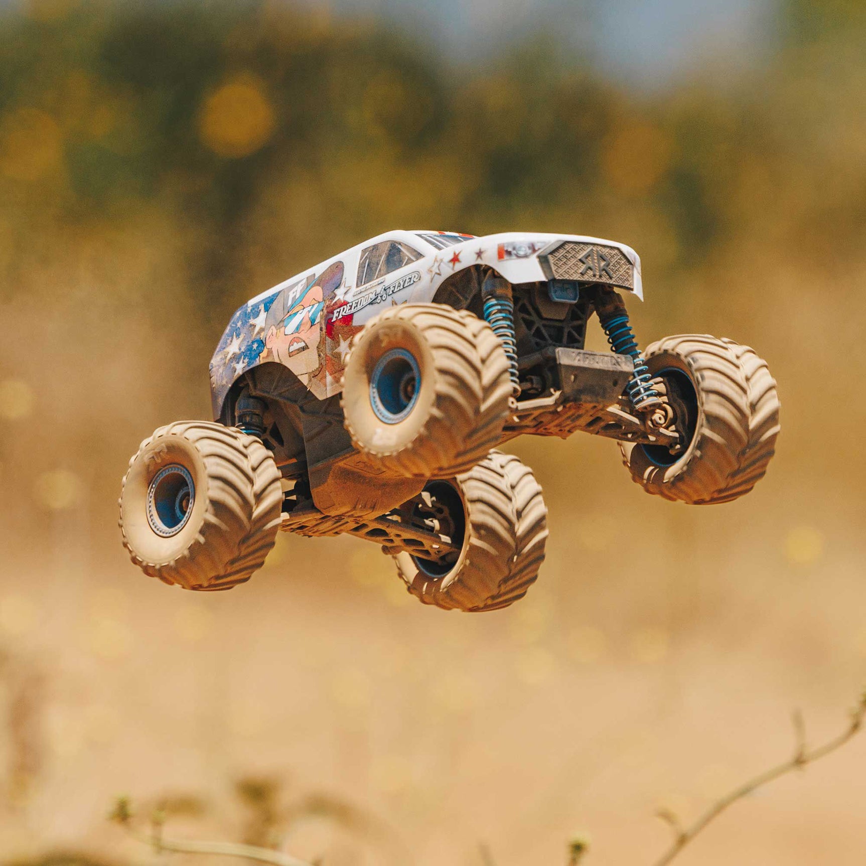 Freedom Flyer 4X4 1/16 Monster Truck RTR w/ Battery & Charger, White