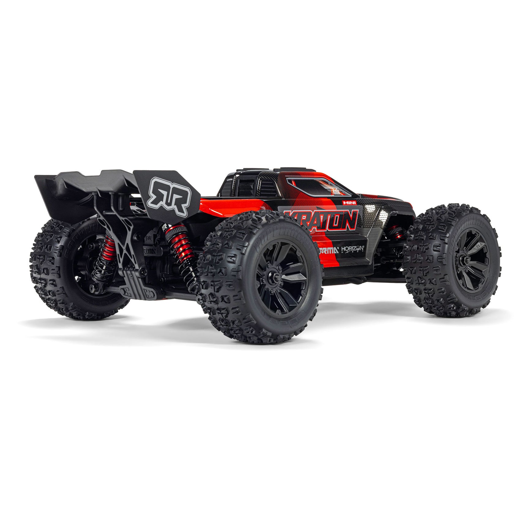 Mini Kraton 3S DSC 4X4 1/16 Speed Truck RTR, Black/Red