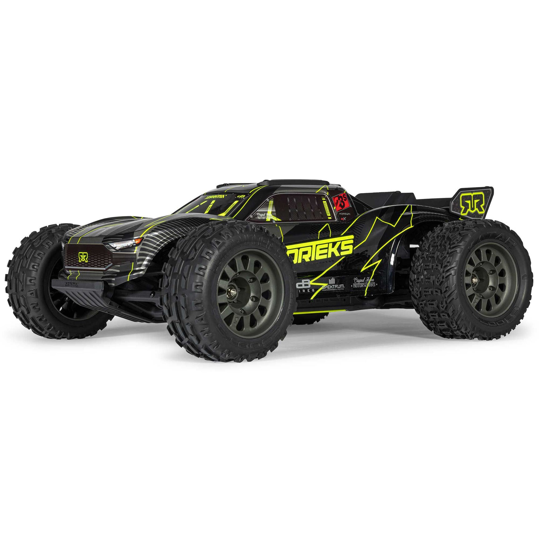 ARA3505T1 ARA3505T1 Vorteks 223S BLX 1/10 2WD Stadium Truck RTR, Yellow