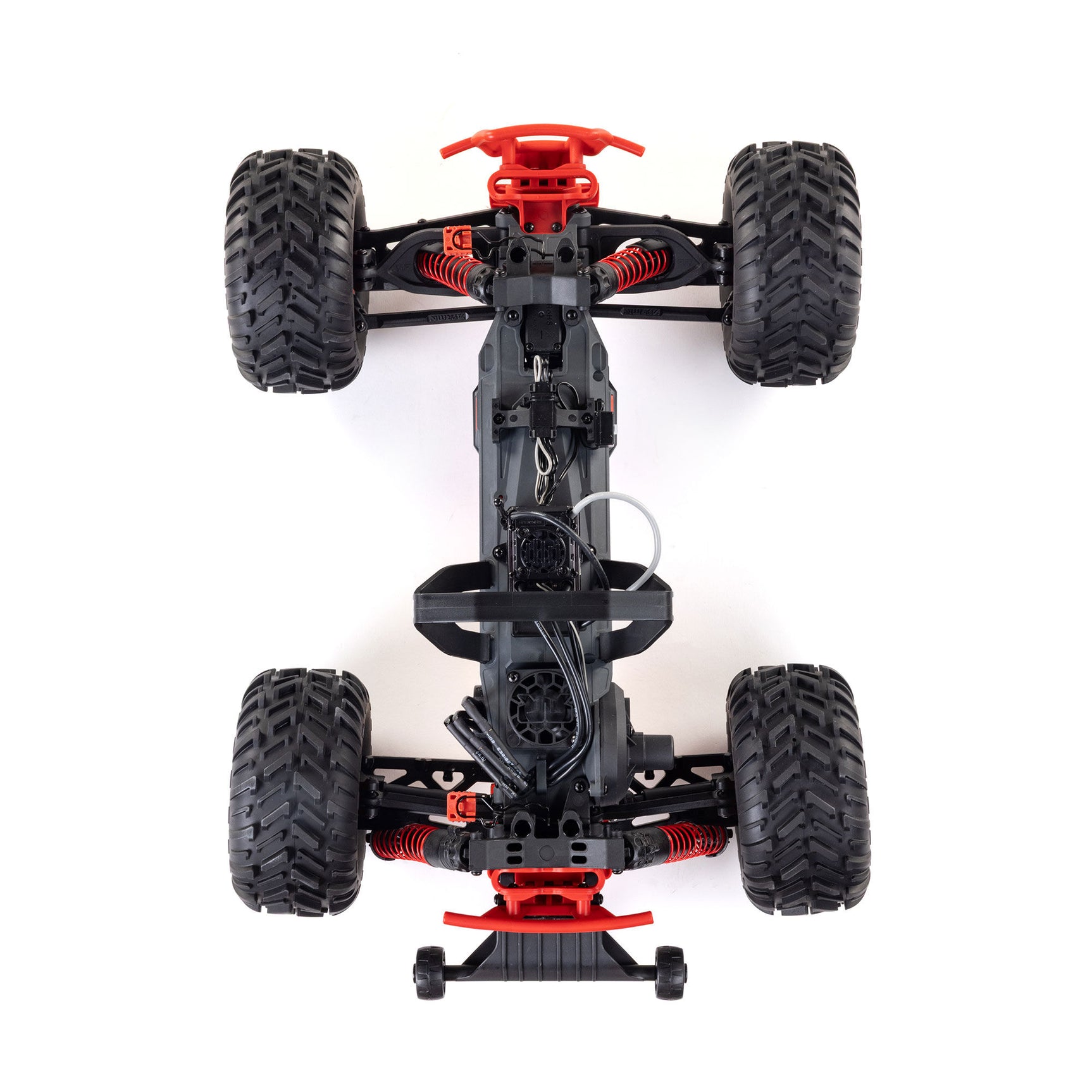 Quake 223S 1/10 2WD Monster Truck RTR, Red