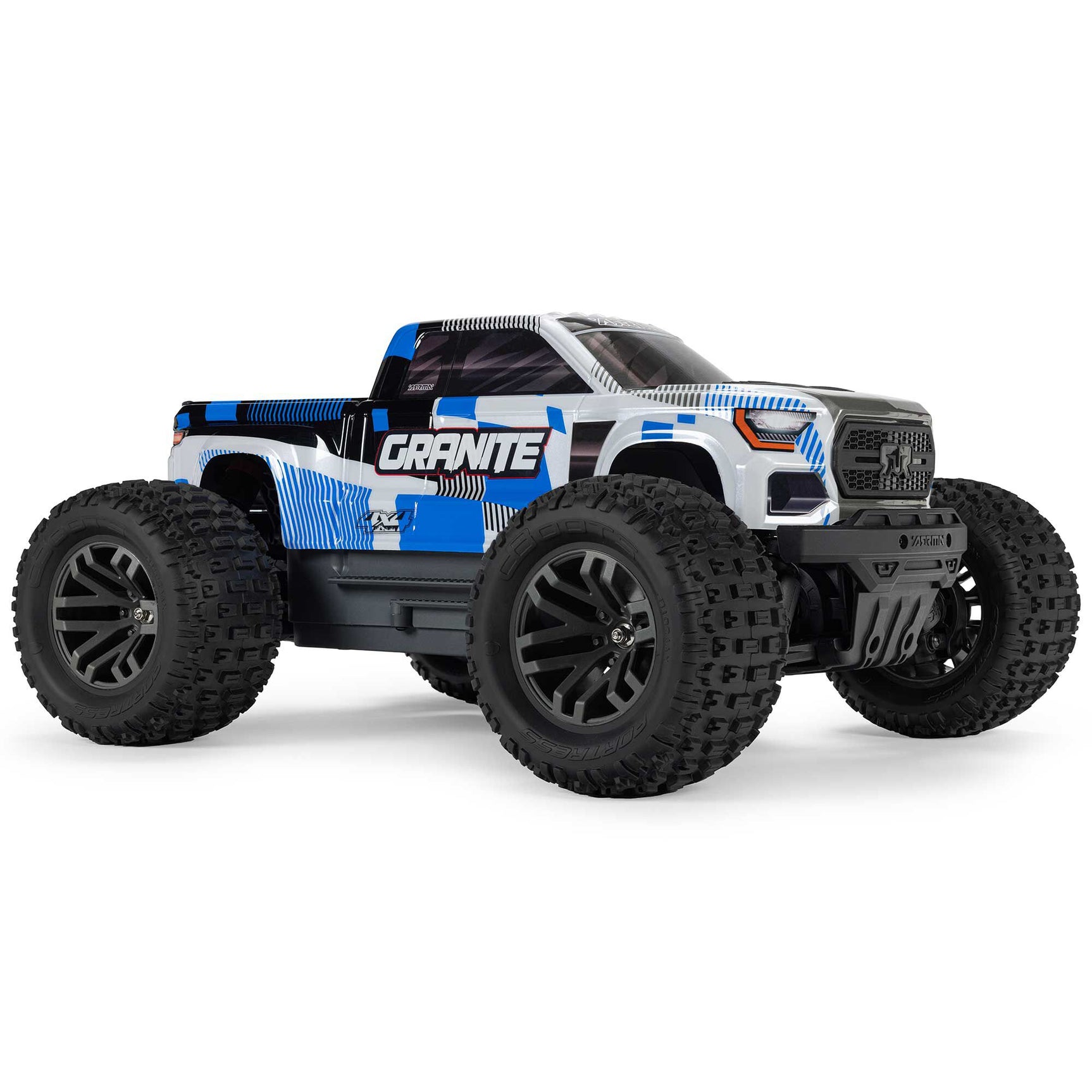 ARA4202V4T2 ARA4202V4T2 Granite 4X4 665 MEGA 1/10 Monster Truck RTR, Blue