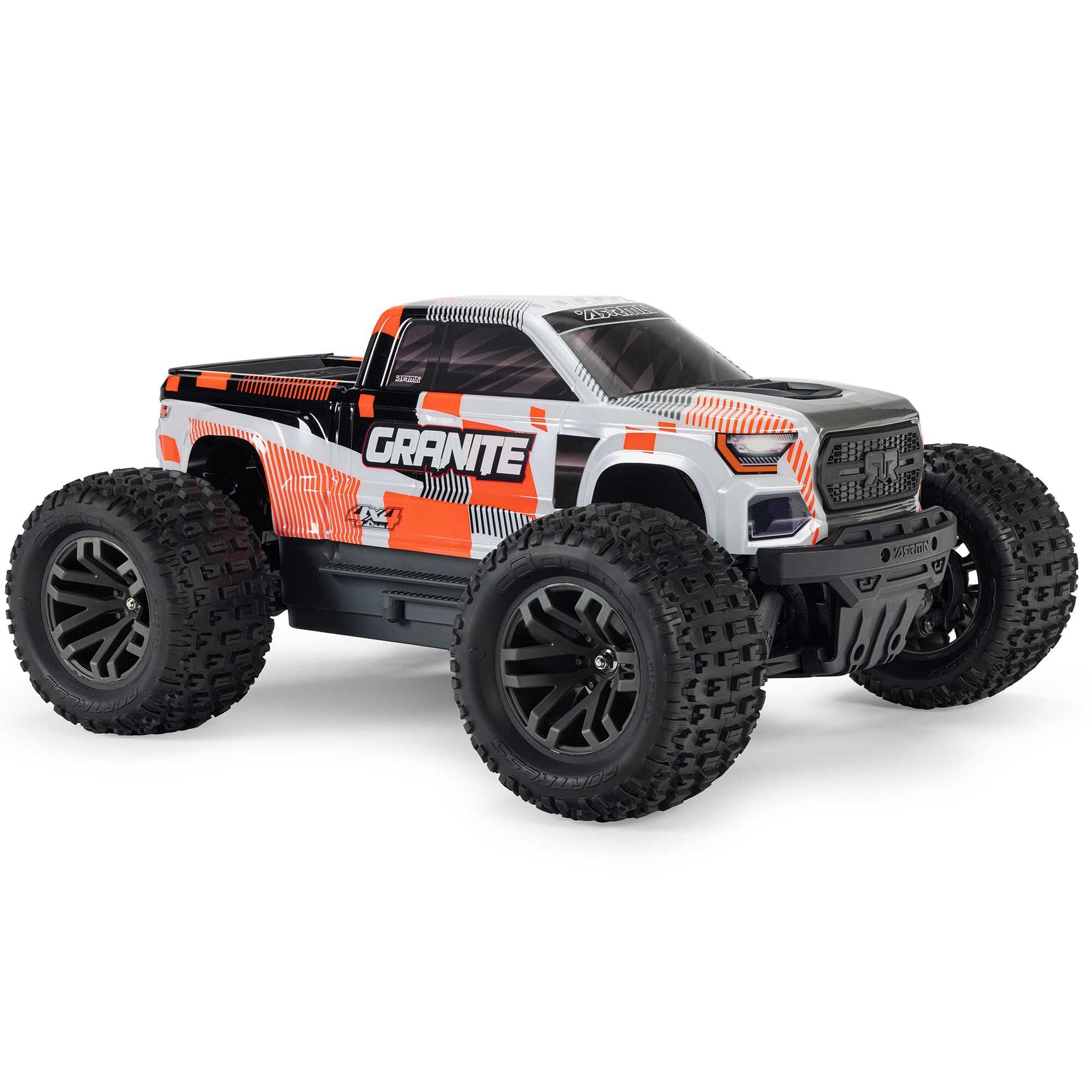 ARA4202V4T3 ARA4202V4T3 Granite 4X4 665 MEGA 1/10 Monster Truck RTR, Orange