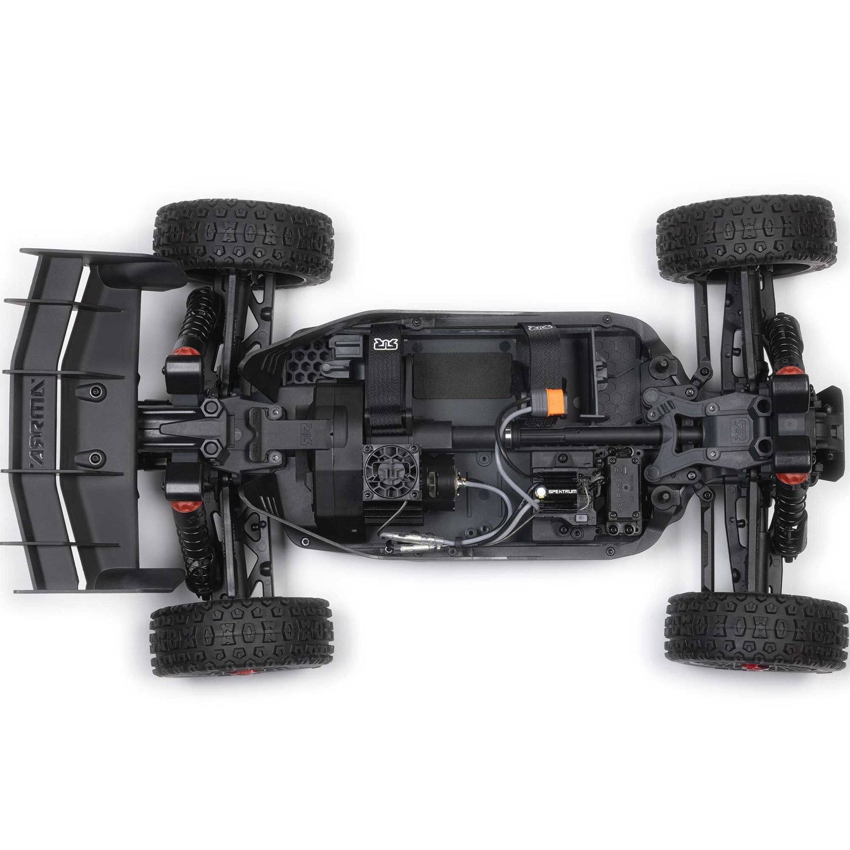 Typhon 4X4 665 MEGA 1/8 Buggy RTR, Yellow