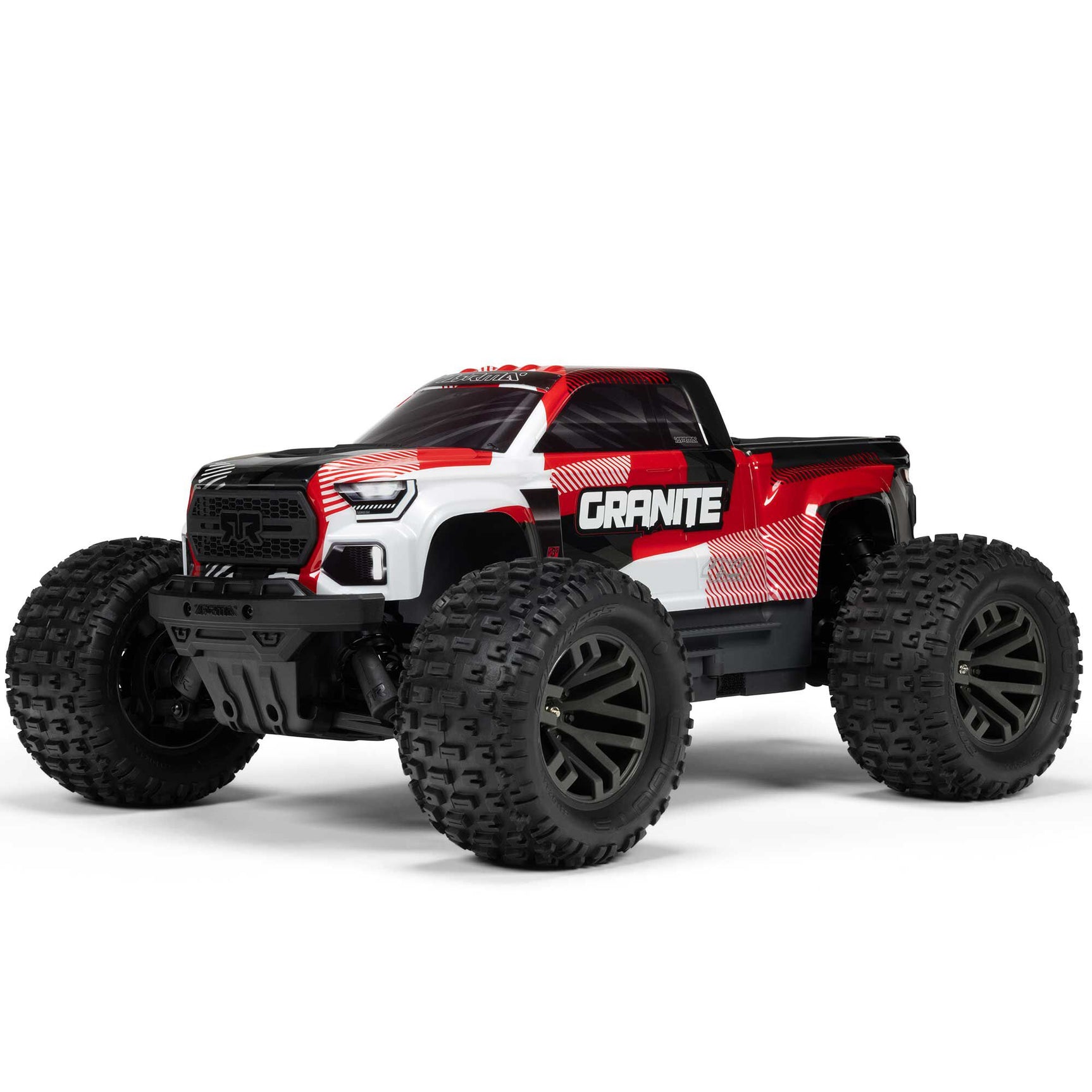 ARA4302V4T2 ARA4302V4T2 Granite 4X4 BLX Brushless 1/10 Monster Truck RTR, Red