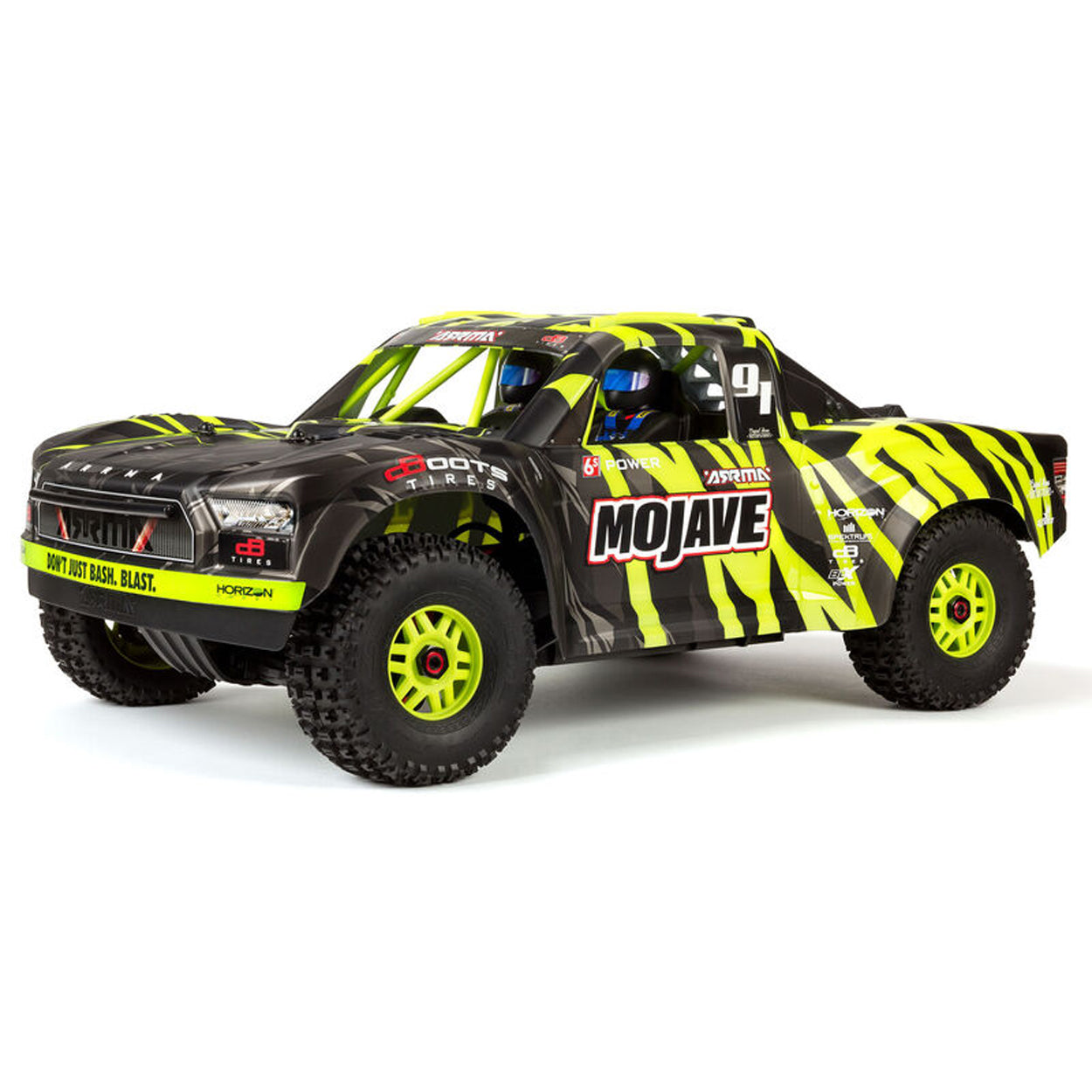 ARA7604V2T1 ARA7604V2T1 Mojave V2 6S BLX 1/7 4X4 Desert Truck RTR, Green