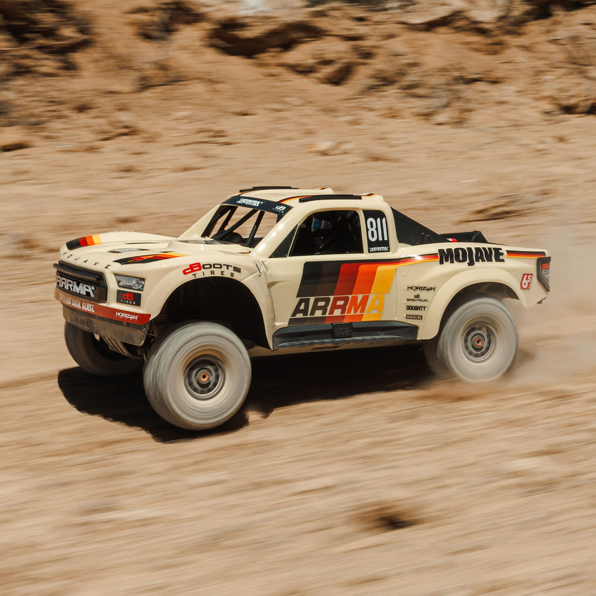 Mojave 6S 4X4 Brushless 1/7 Desert Truck RTR, White