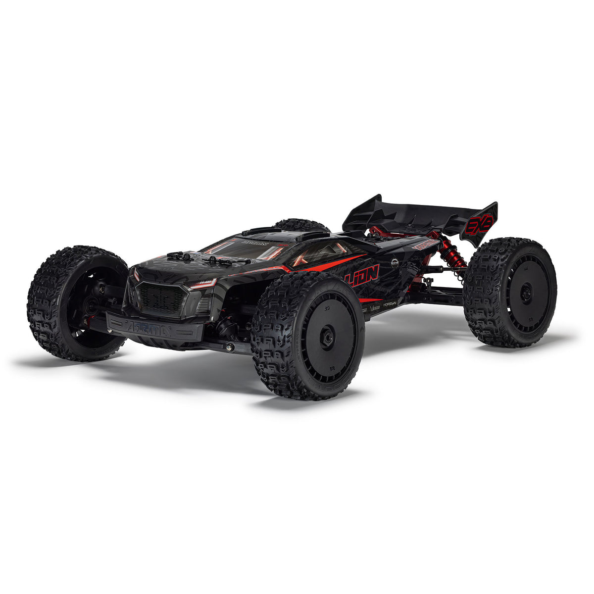 ARA7707V6T1 ARA7707V6T1 Talion 4X4 6S EXB 1/7 Speed Truck RTR, Black