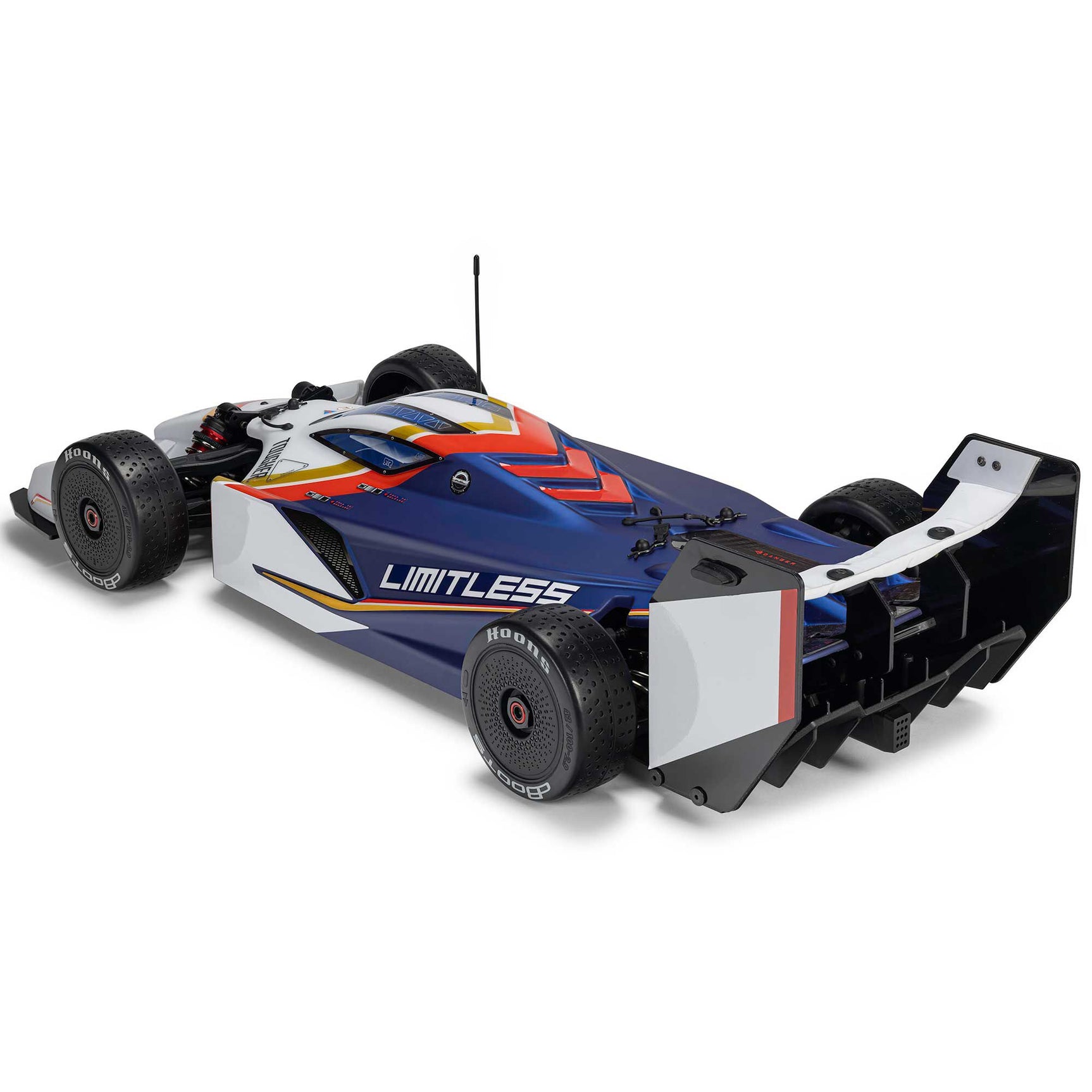 Limitless 1/7 4WD 8S Speed Machine RTR, White/Blue