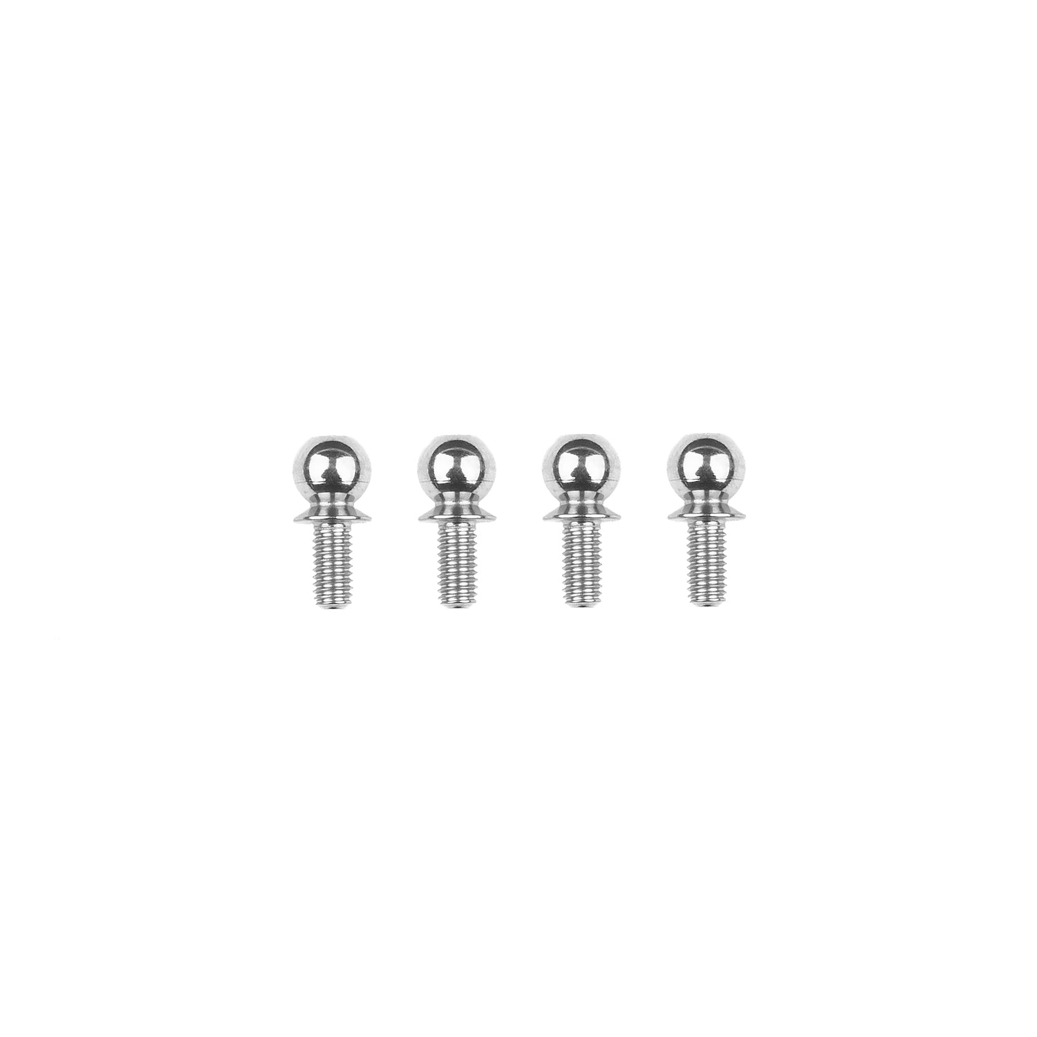 ASC32042 32042 HD Ballstuds, Short, 6mm (4)
