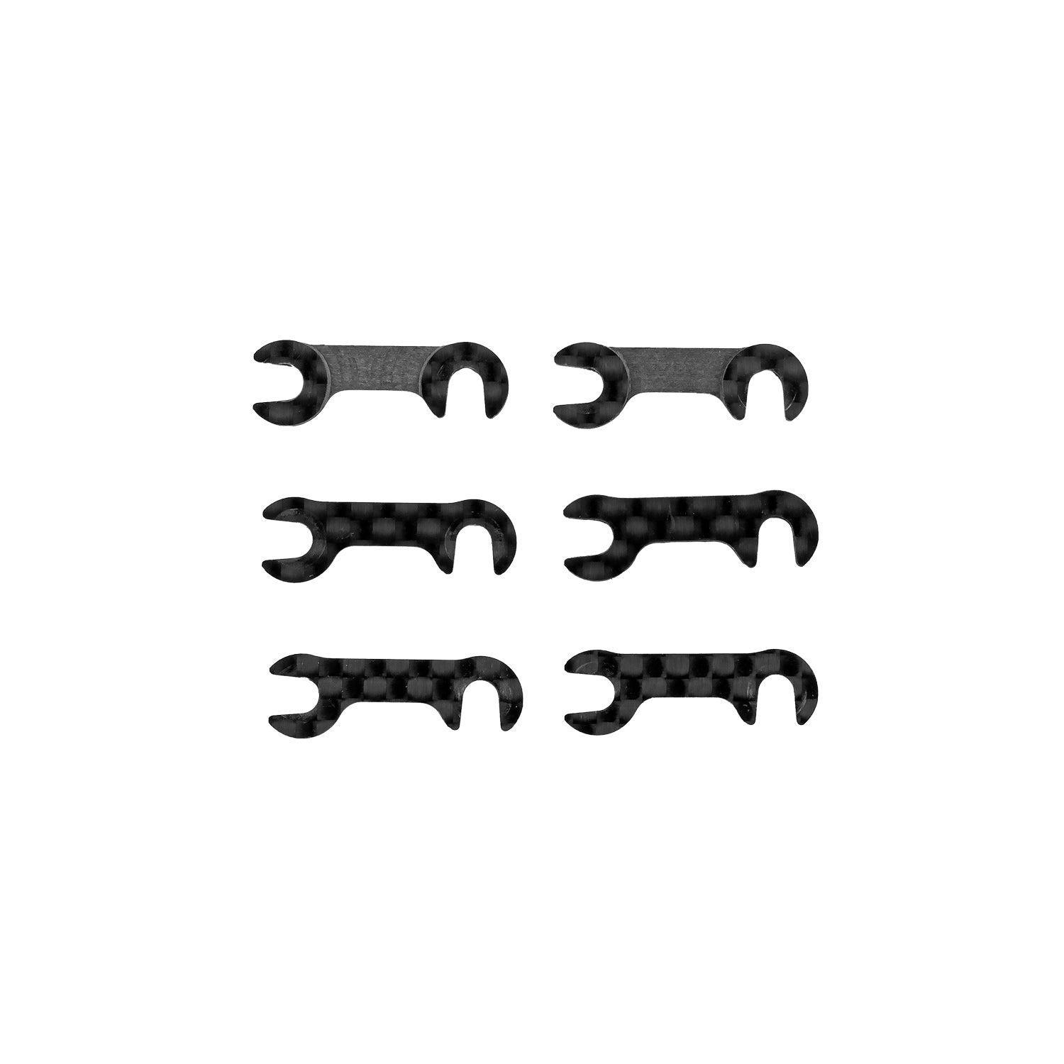 ASC32093 32093 TC8 FT Carbon Fiber Roll-Center Spacer Set