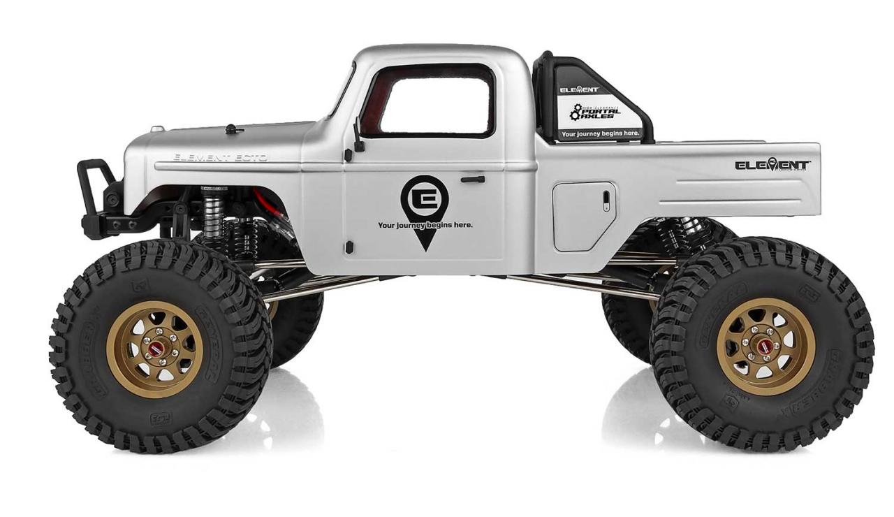 Enduro Ecto Portal 1/10 4X4 Crawler RTR, Gray