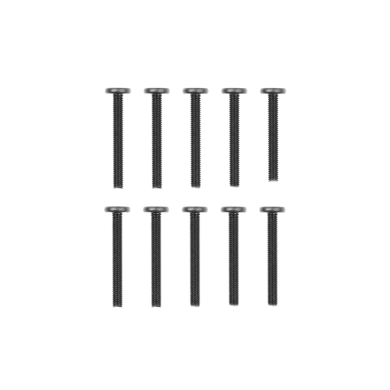 ASC41097 41097 Low Profile Socket Head Cap Screw, M3x24mm (10)