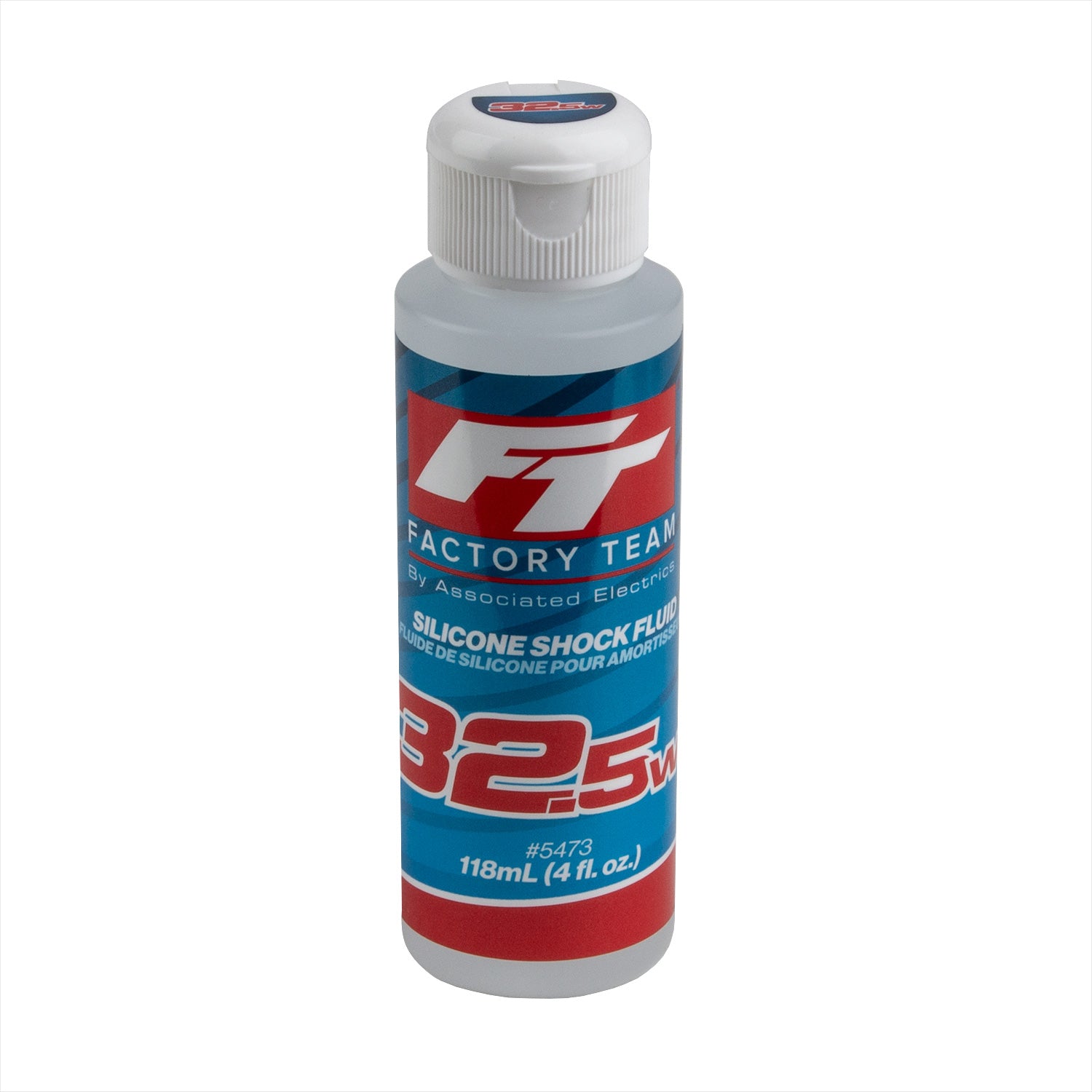 ASC5473 5473 Factory Team Silicone Shock Fluid, 4oz, 32.5wt (388 cSt)