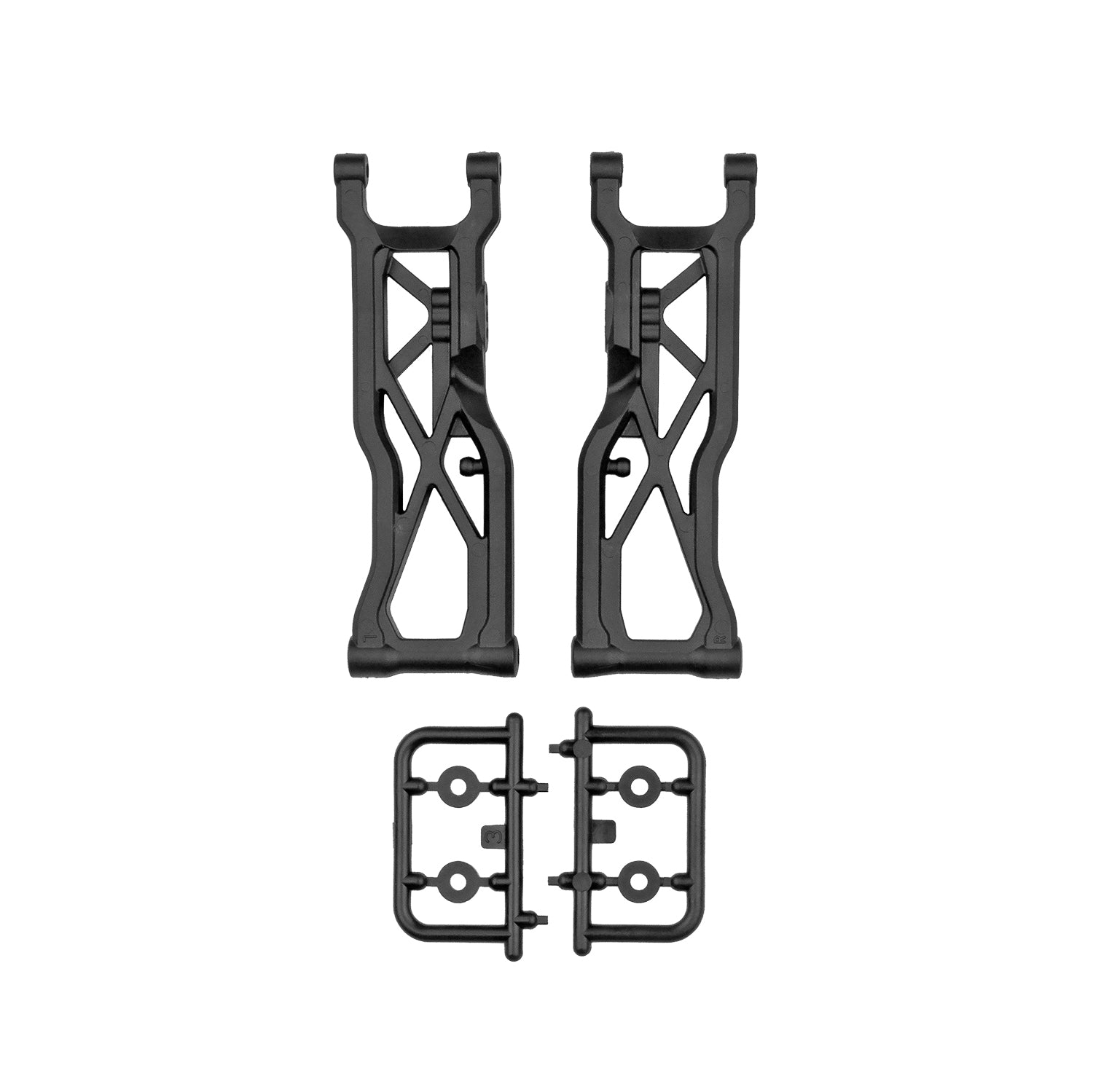 ASC71211 71211 RC10 T7 Rear Suspension Arms (2)