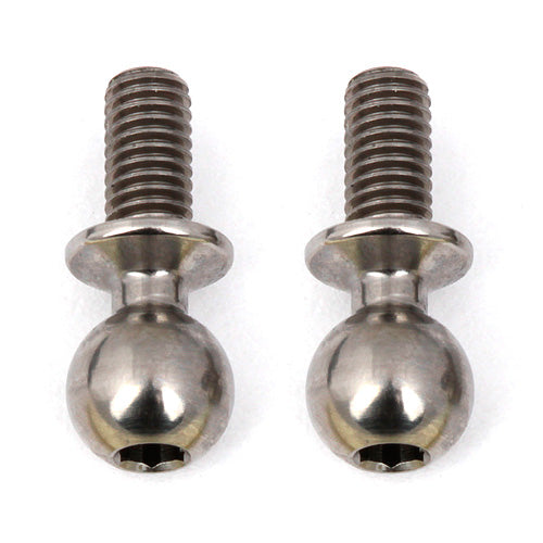 ASC91751 91751 Factory Team Titanium Ballstuds, Long Neck, 6mm (2)