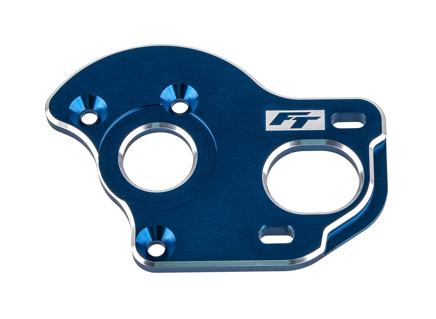 ASC91907 91907 RC10 B6.1 Factory Team Laydown Motor Plate, 3.5mm, Blue