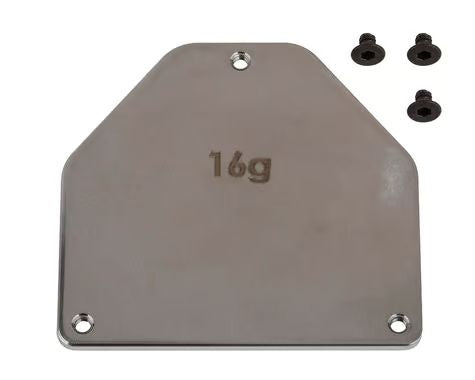 ASC92445 92445 RC10B7 FT Steel Servo Weight Plate, 16g