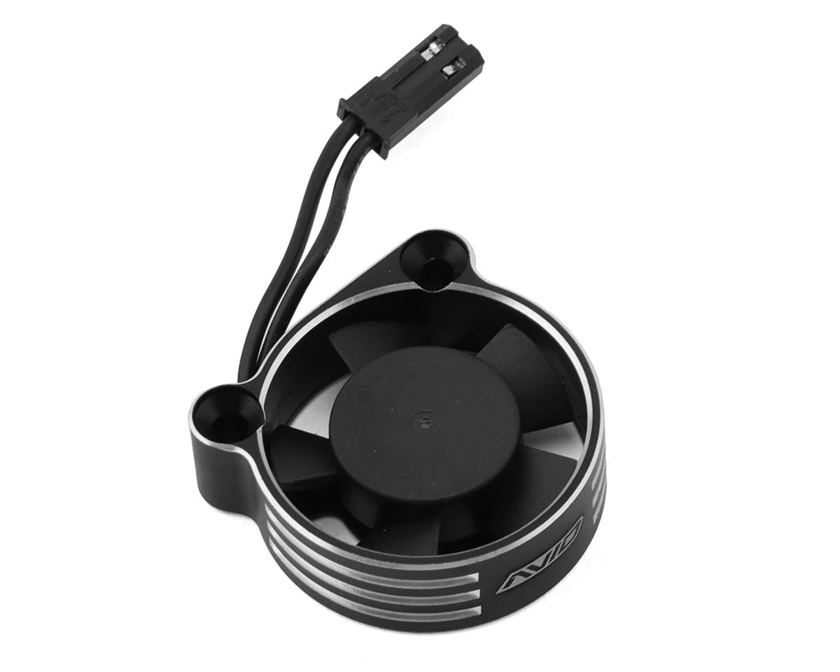 AVDAV10061-30 AV10061-30 30mm Aluminum HV High Speed Cooling Fan, Moon Style, Black