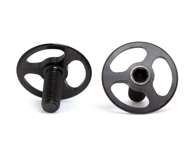 AVDAV1067-B AV1067-B Triad Titanium Wing Screws, Black