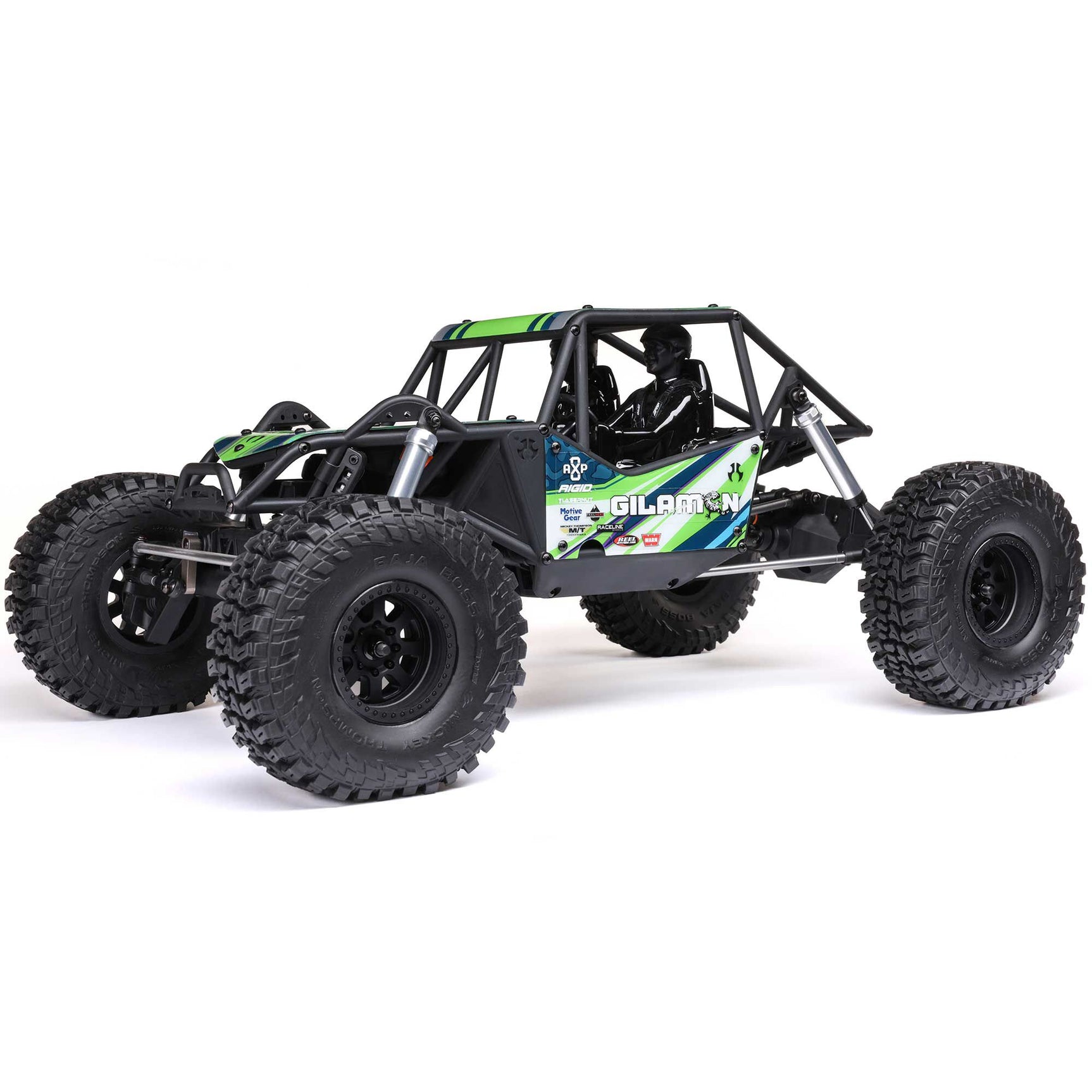 AXI-1207T1 AXI-1207T1 AXP8 Gilamon 2.2 1/8 4X4 Trail Buggy, Green