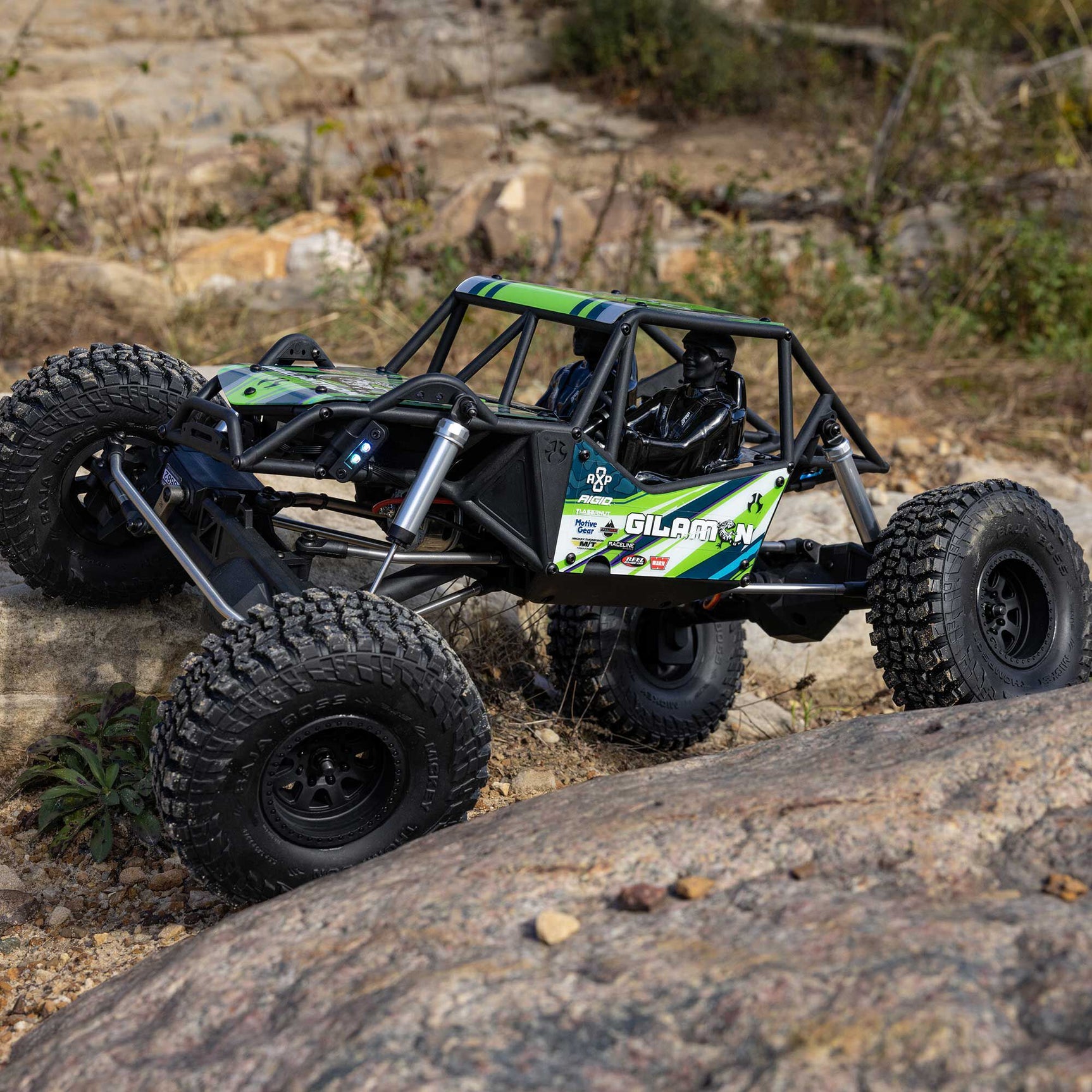 AXP8 Gilamon 2.2 1/8 4X4 Trail Buggy, Green