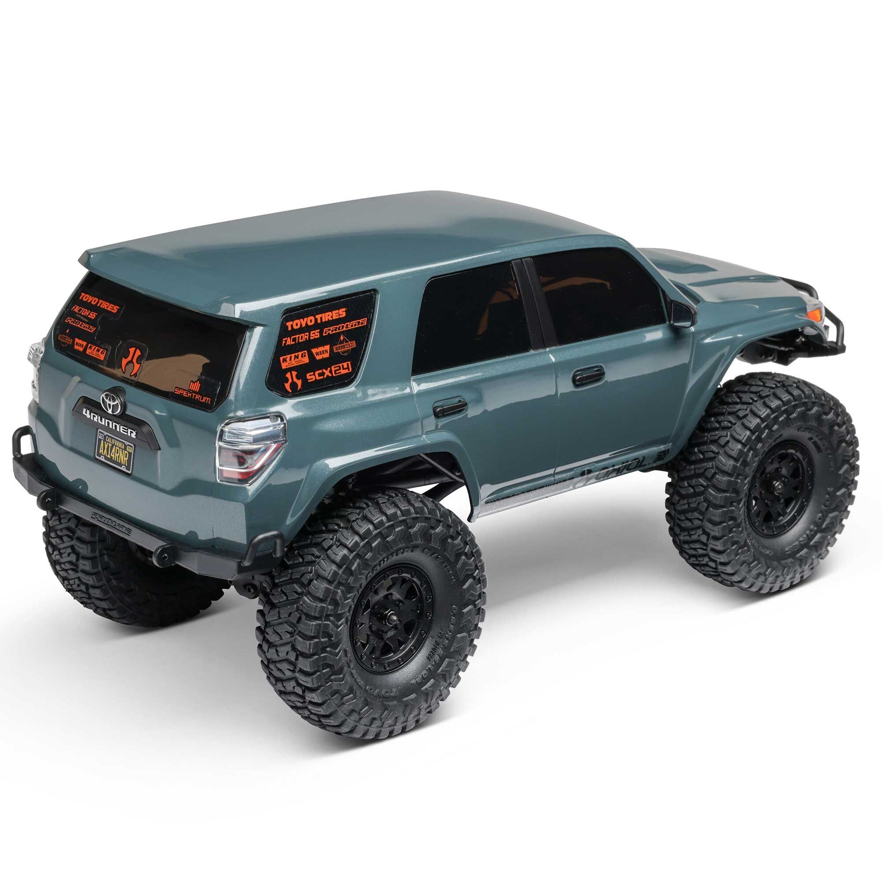 SCX24 Toyota 4Runner 1/24 4X4 Crawler RTR Combo, Gray
