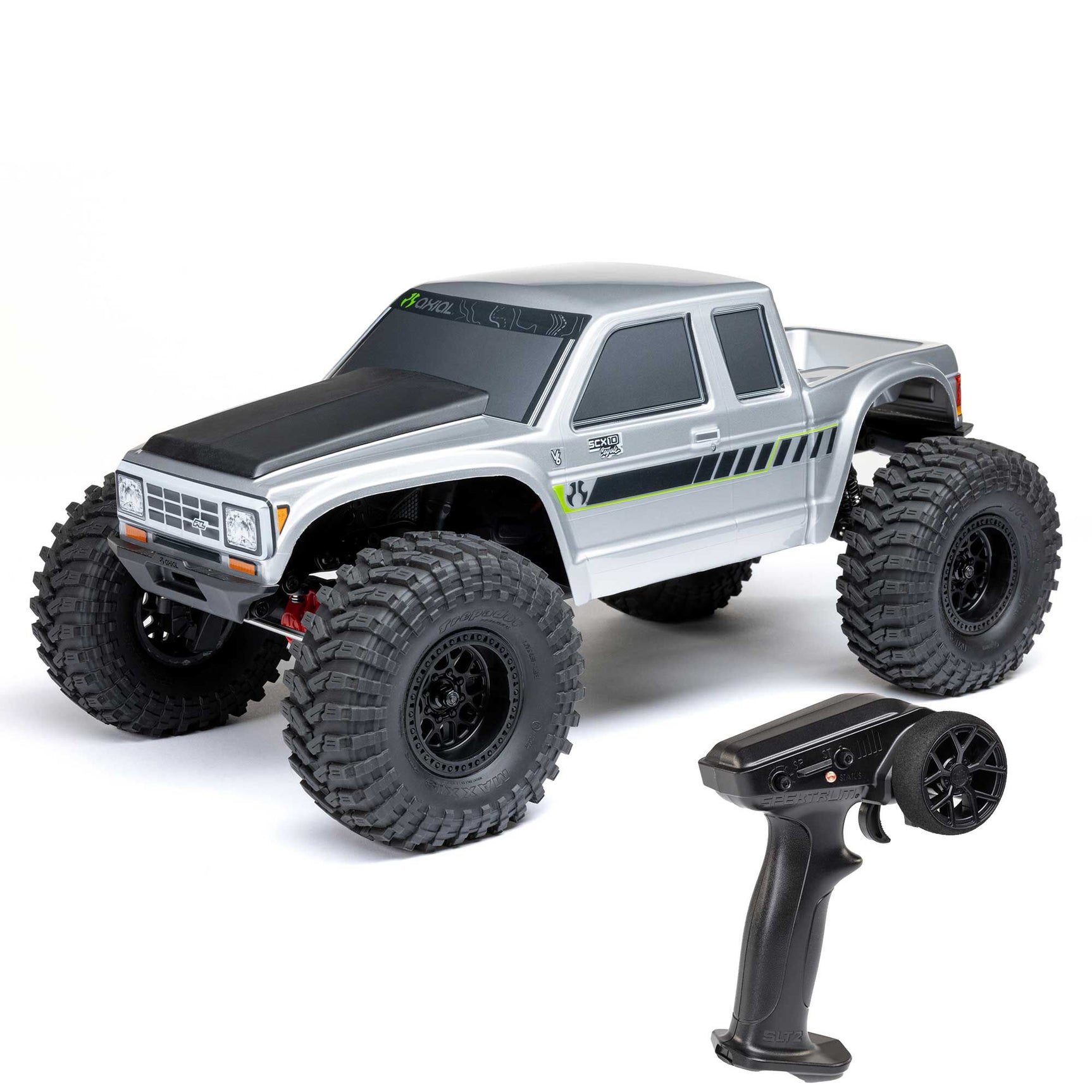 AXI-2036T1 AXI-2036T1 SCX10 III Coyote 1/10 4X4 Crawler RTR, Silver