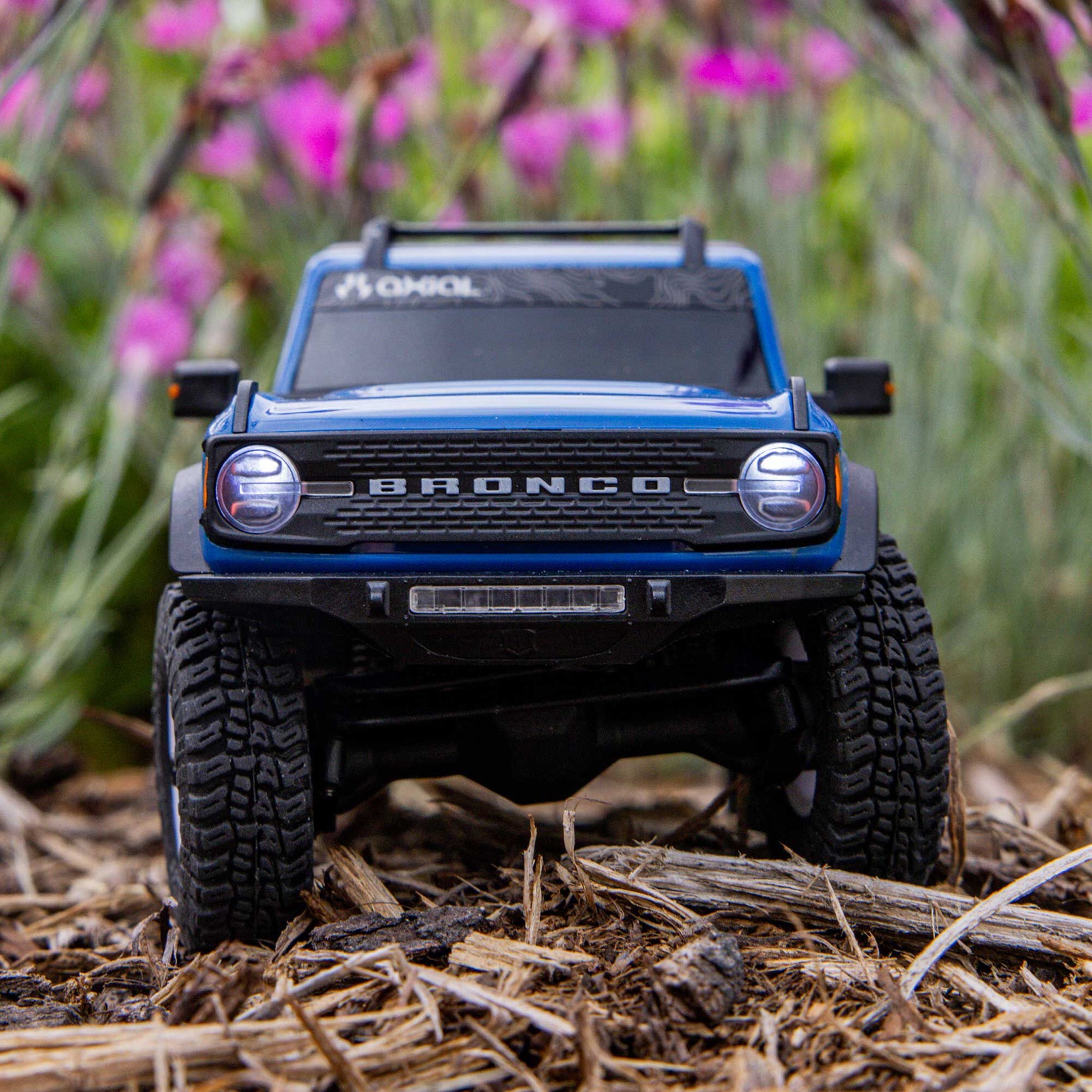 SCX30 Ford Bronco 1/30 4X4 Crawler RTR Combo, Blue