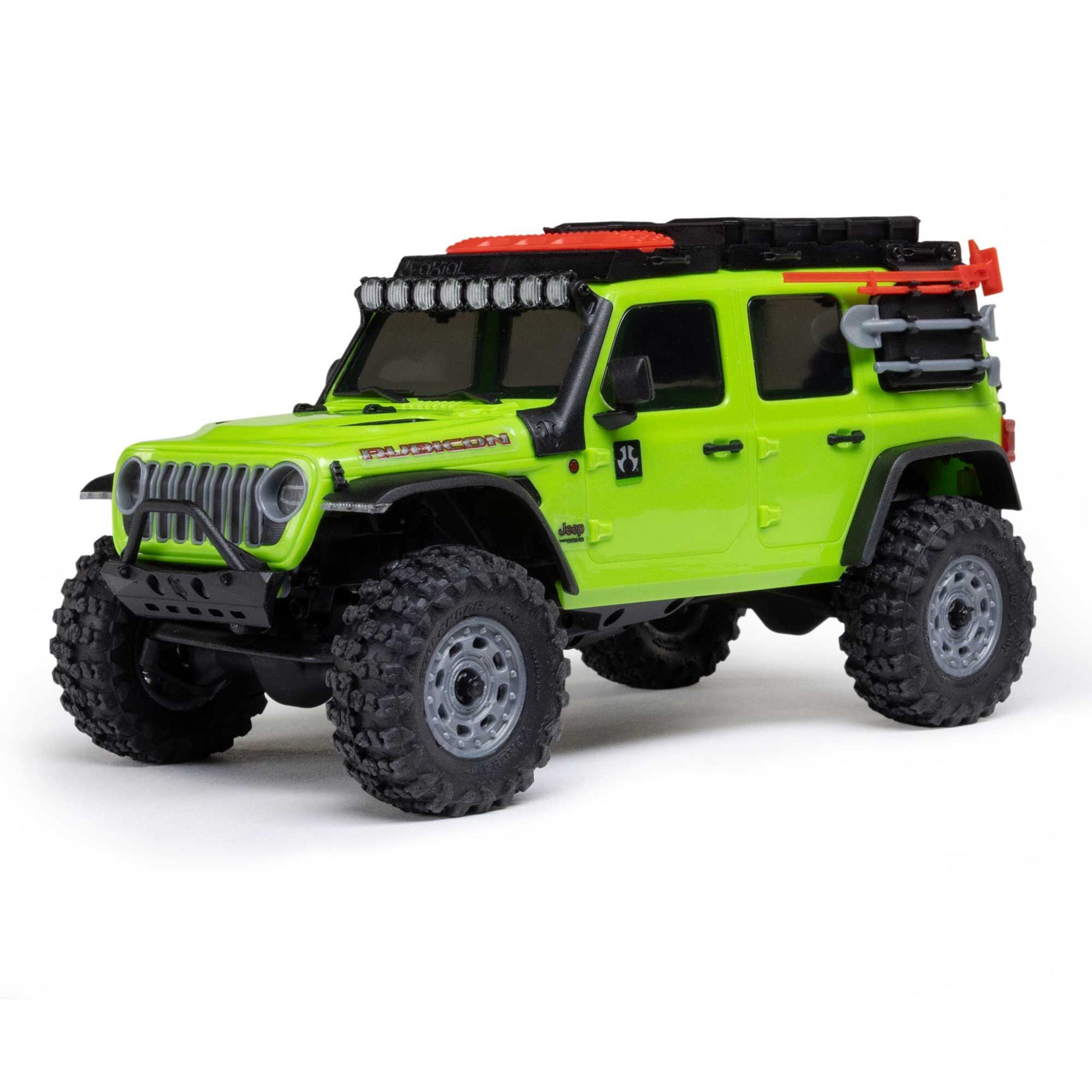 AXI-2261T1 AXI-2261T1 SCX30 Jeep Wrangler JLU 1/30 4X4 Crawler RTR Combo, Green