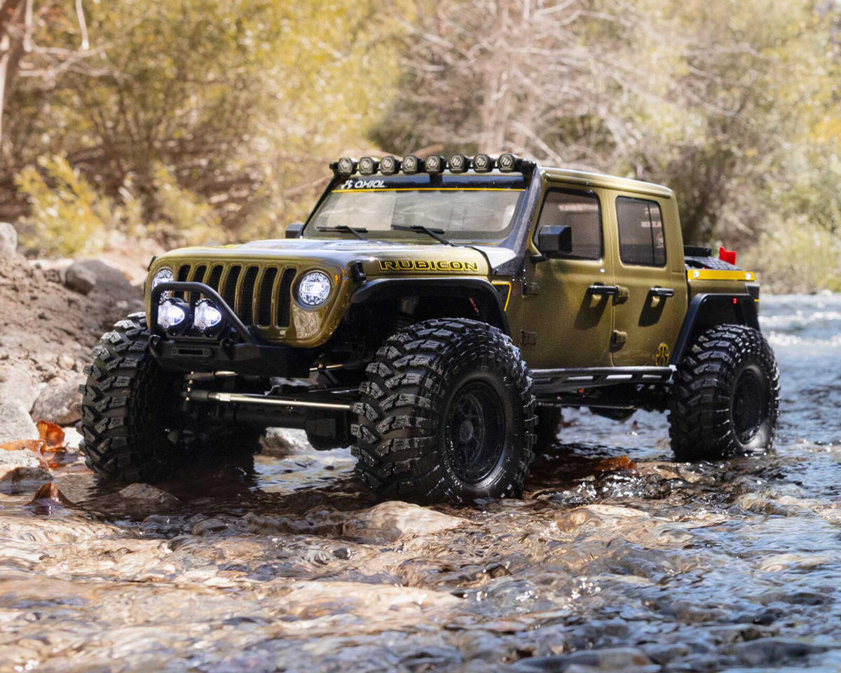 SCX10 III Jeep JT Gladiator 1/10 4X4 RTR, Green