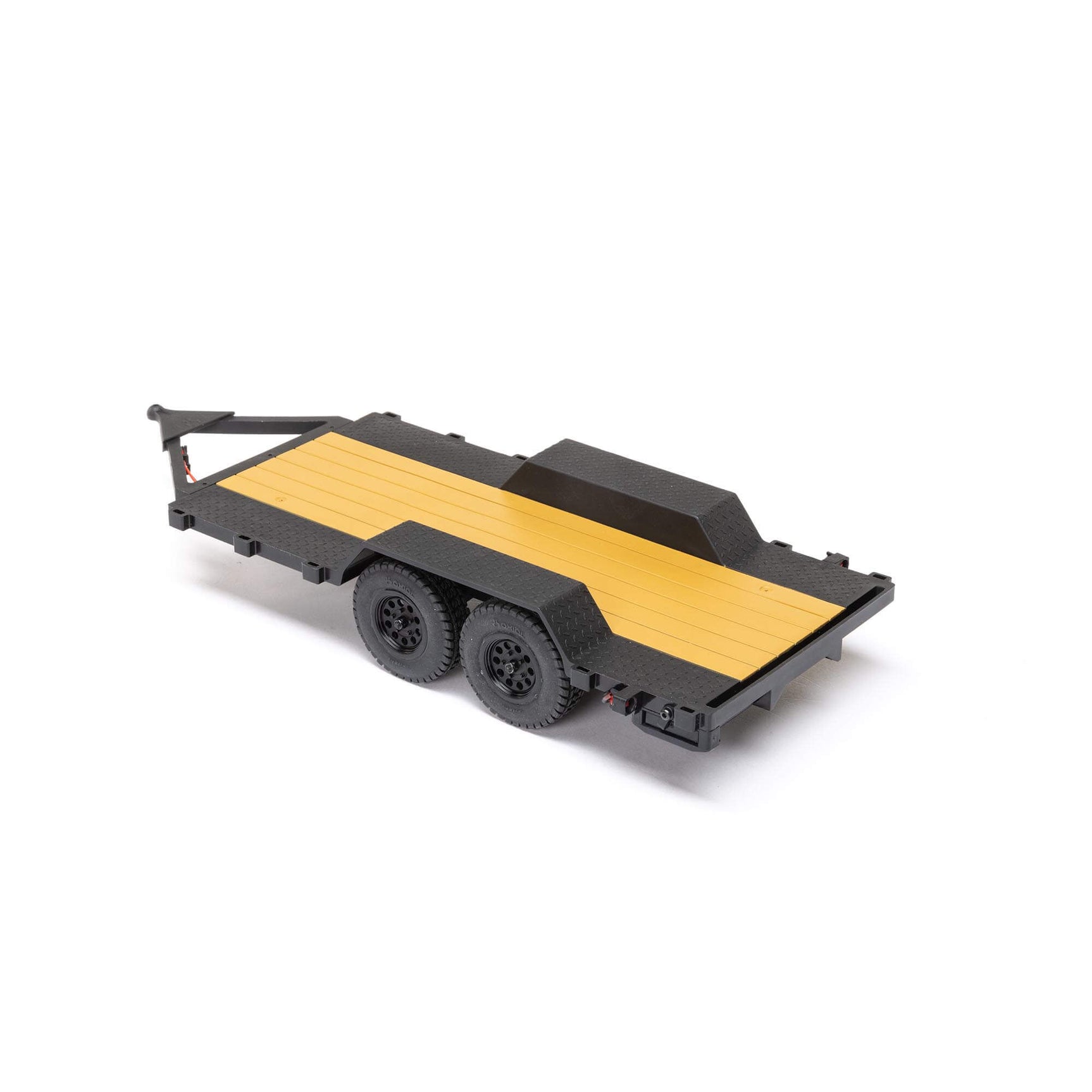 SCX24 1/24 Scale Flat Bed Vehicle Trailer w/ Lights
