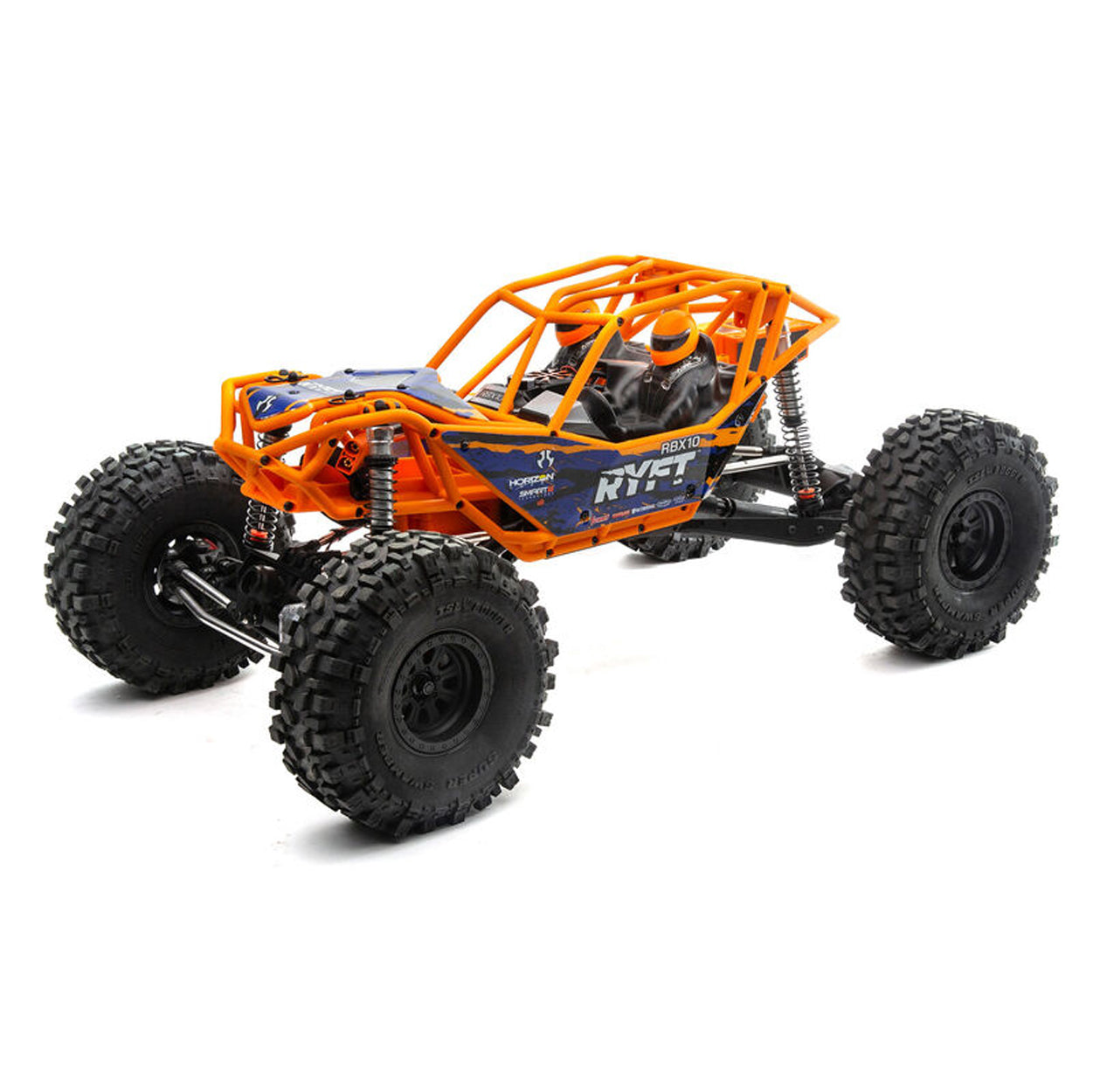 AXI03005T1 AXI03005T1 RBX10 Ryft 1/10 4X4 Crawler RTR, Orange