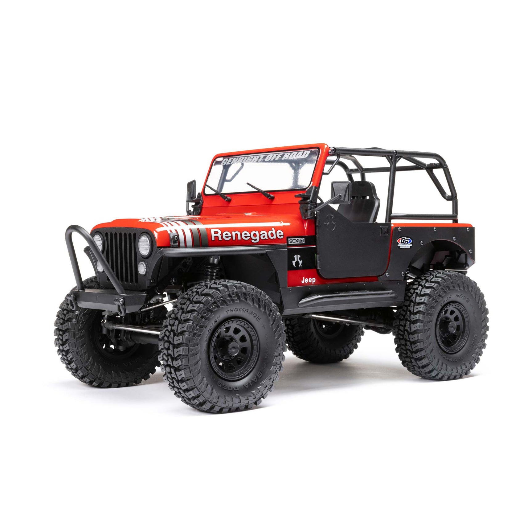 AXI03008T1 AXI03008T1 SCX10 III Jeep CJ-7 1/10 4X4 Crawler RTR, Red