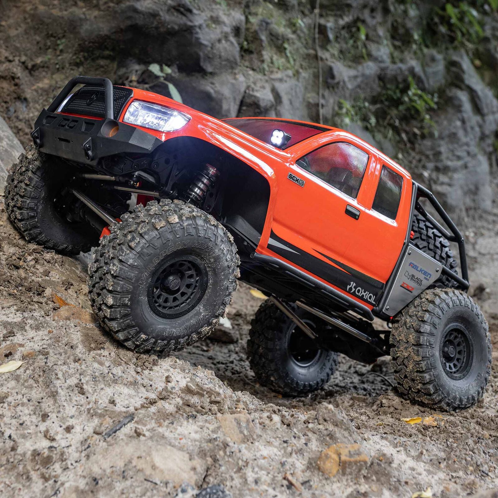 SCX6 Trail Honcho 1/6 4X4 Crawler RTR, Red