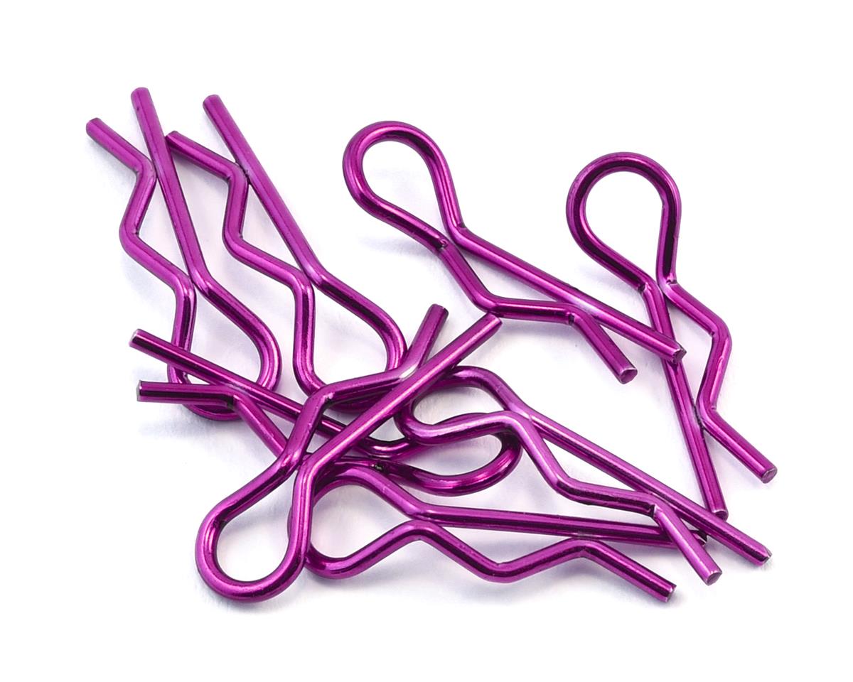 BDYBDBC-8P BDBC-8P 1/10 Body Clips, Pink