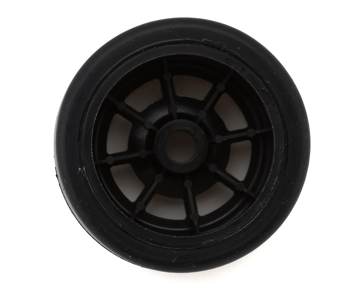 1/10 Pan Car Race Radial Belted Pre-Mounted Carpet Tires (4)